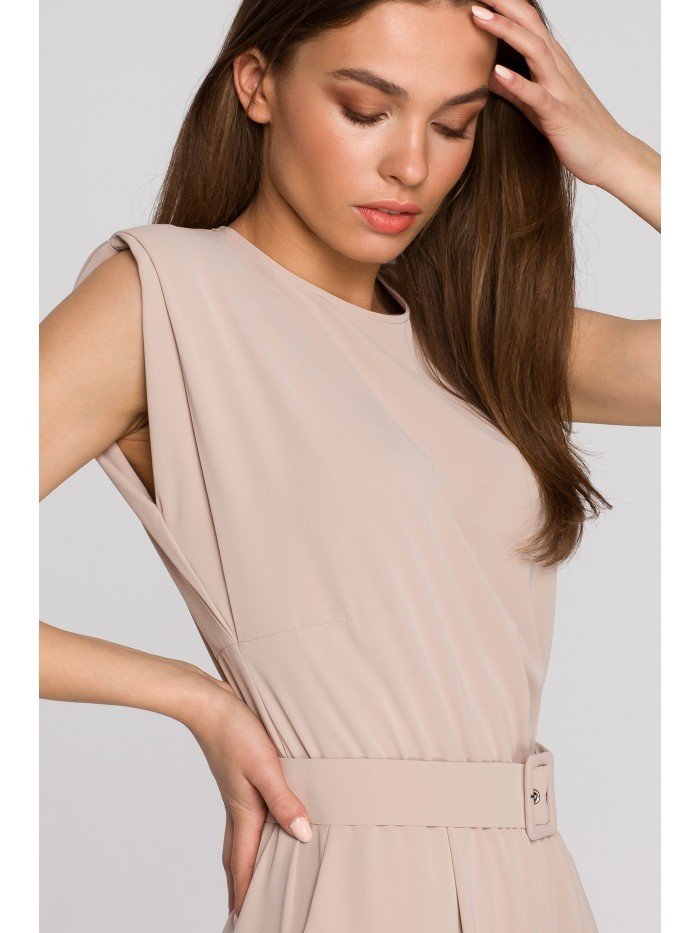 Style Dámský overal Aglouawr S259 béžová L