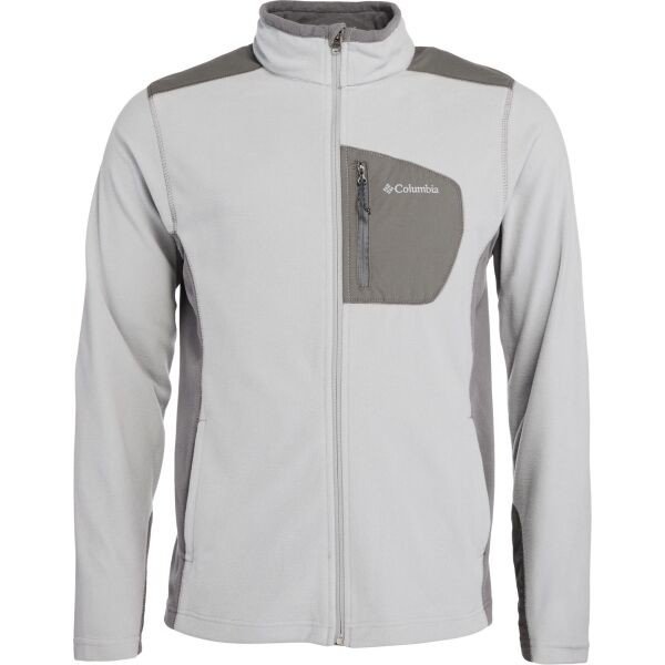 Columbia KLAMATH RANGE FULL ZIP Pánská bunda, šedá, velikost S