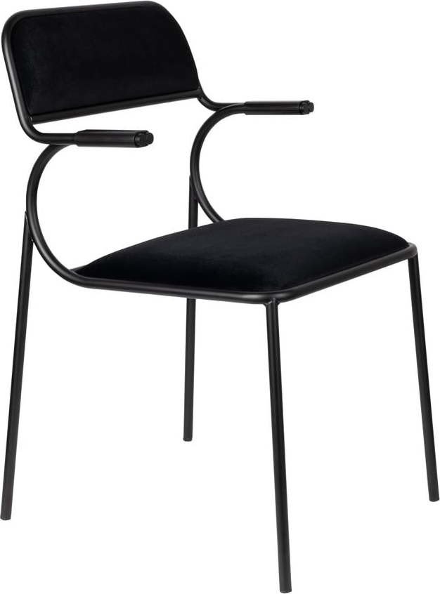 Černé jídelní židle v sadě 2 ks Alba – Zuiver