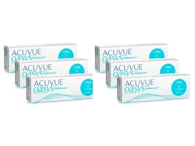 Johnson & Johnson Acuvue Oasys 1-Day with HydraLuxe (180 čoček)