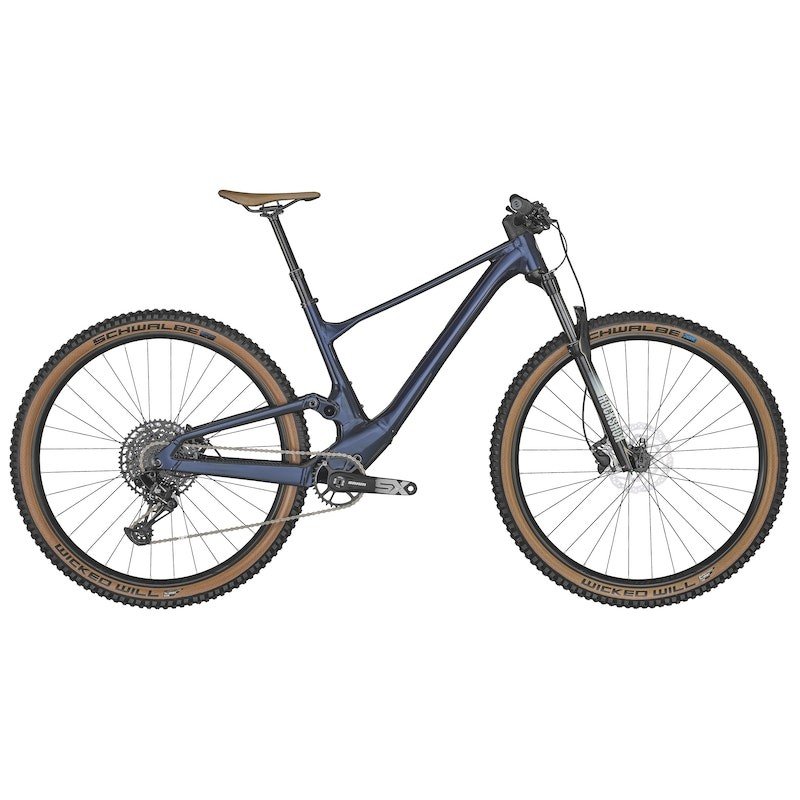 Celoodpružené horské kolo SCOTT Spark 970 blue