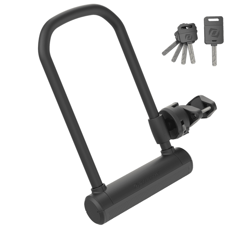 Konstukční zámek Syncros Warfield U-lock 115x230mm w/ cable