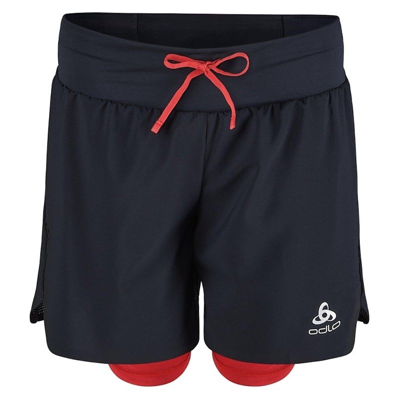 Dámské běžecké šortky Odlo 2-in-1 short X-ALP TRAIL 6 INCH