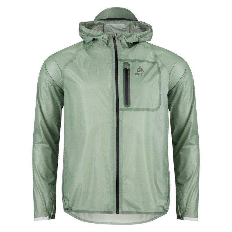 Pánská běžecká bunda Odlo Jacket ZEROWEIGHT DUAL DRY WATER PROOF