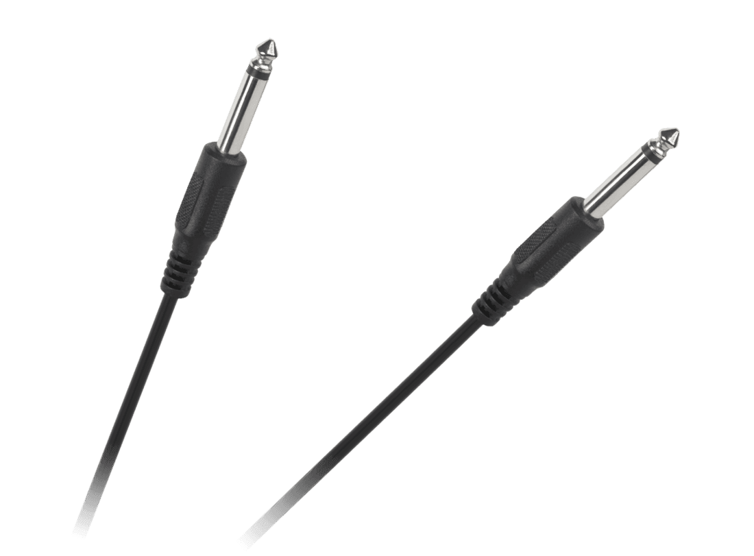 Inne Jack 6.3 - Jack 6.3 MONO kabel 1m