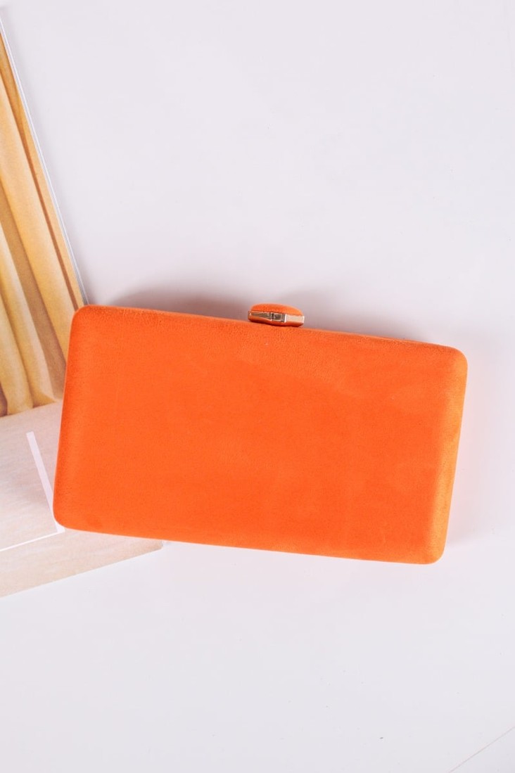 Oranžová clutch kabelka Naomi