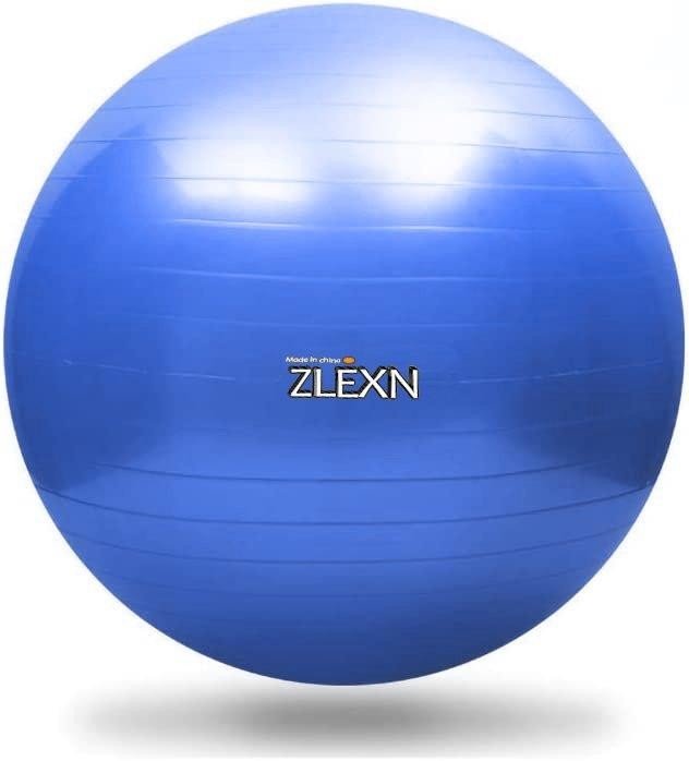 Gymnastický míč ZLEXN Yoga Ball 55 cm modrá