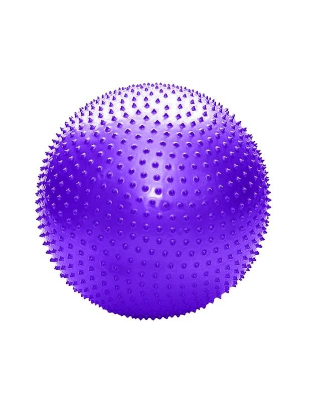 Gymnastický míč SEDCO YOGA MASSAGE BALL 75 cm fialová