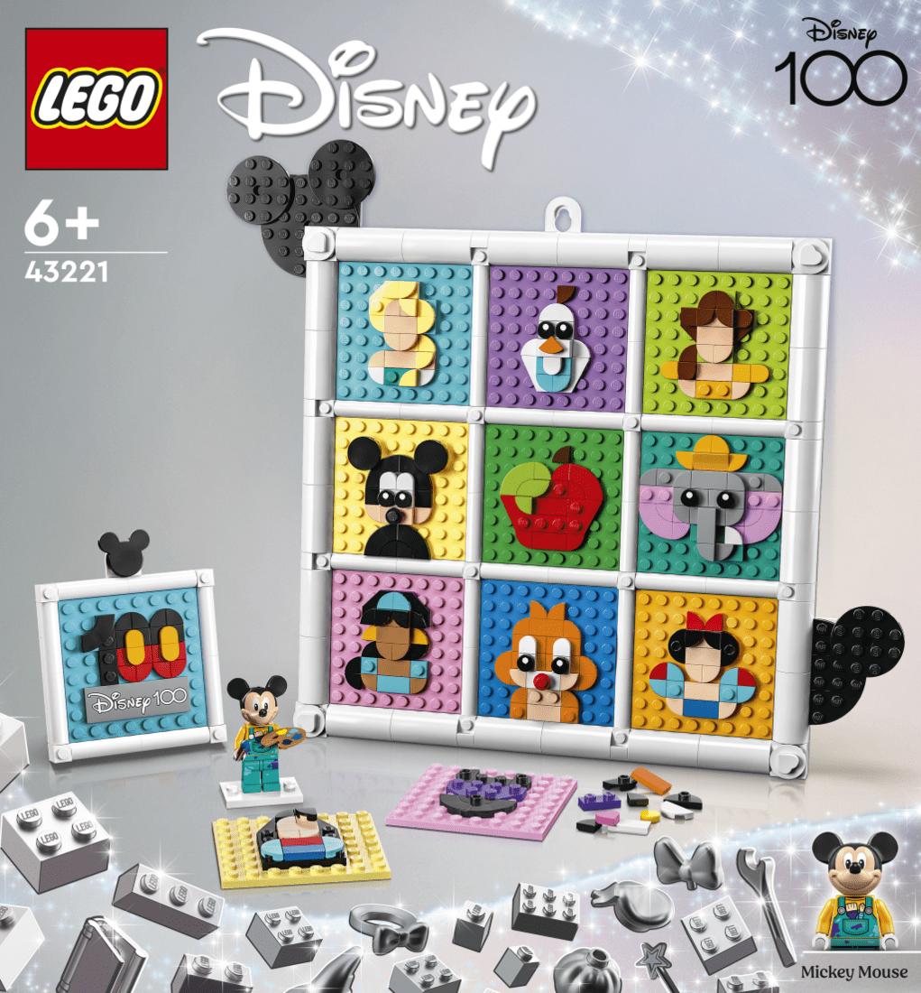 LEGO® Disney 43221 100 let oblíbených animovaných postav Dis - LEGO® Disney™