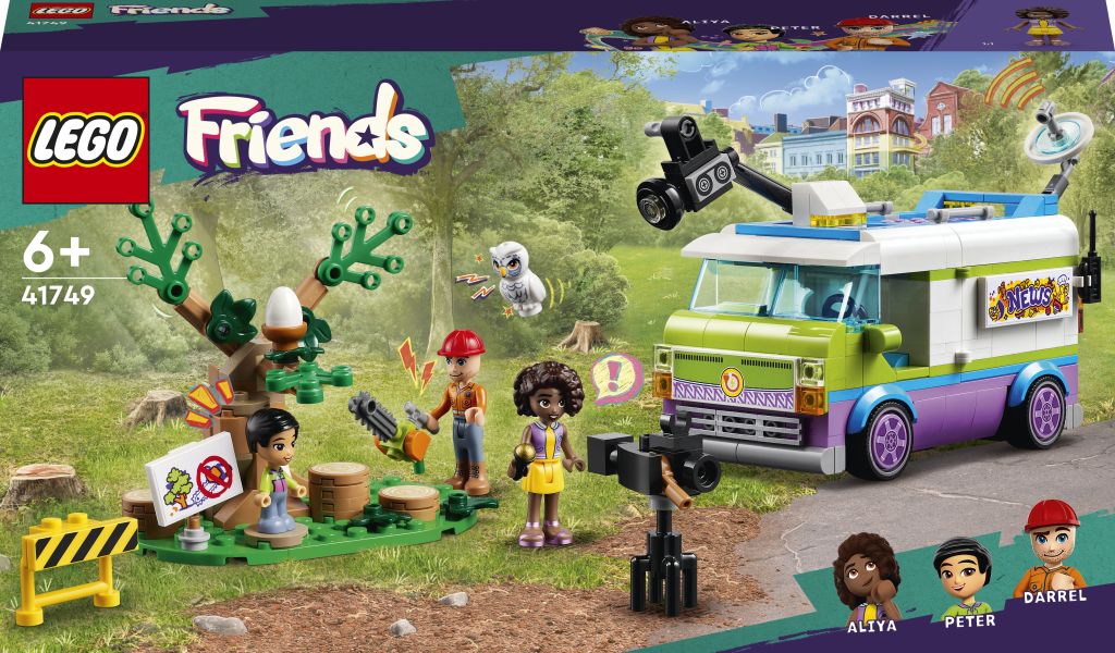 LEGO® Friends 41749 Novinářská dodávka - LEGO® Friends