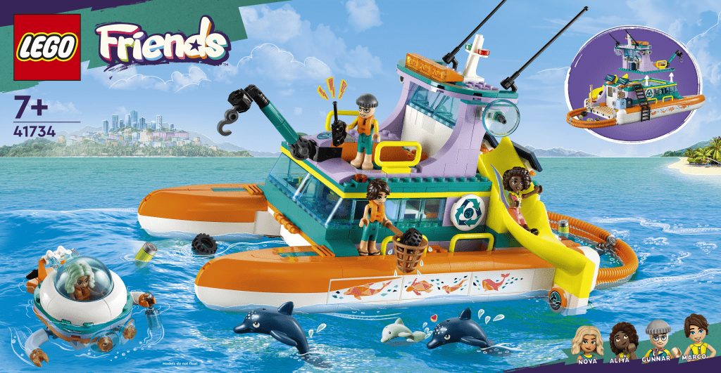LEGO® Friends 41734 Námořní záchranářská loď - LEGO® Friends