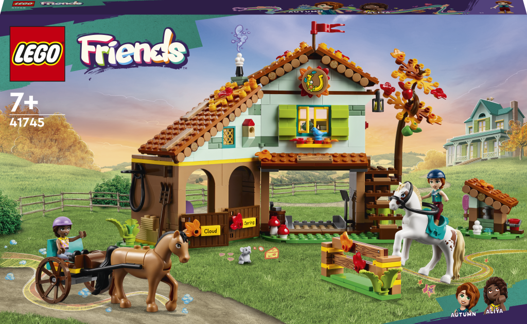 LEGO® Friends 41745 Autumn a její koňská stáj - LEGO® Friends