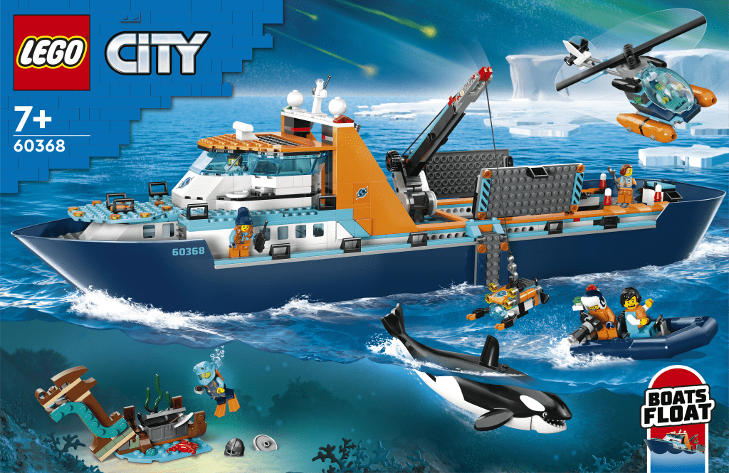 LEGO® City 60368 Arktická průzkumná loď - LEGO® City