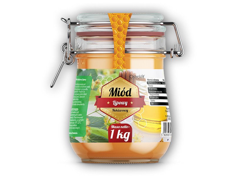 Ostrovit Linden honey 1000g lipový med