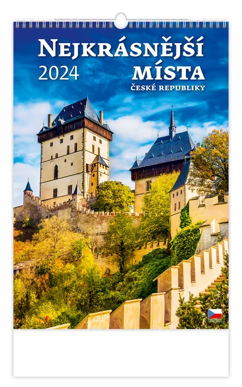 Helma 365 Nástěnný kalendář - Nejkrásnější místa České republiky - N111-24