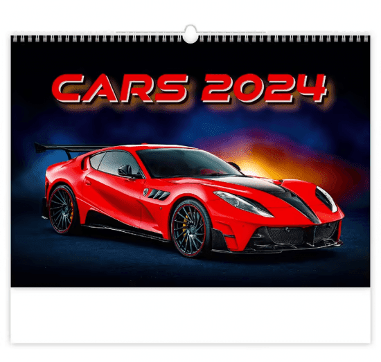 Helma 365 Nástěnný kalendář - Cars - N153-24