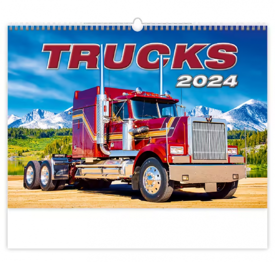 Helma 365 Nástěnný kalendář - Trucks - N155-24