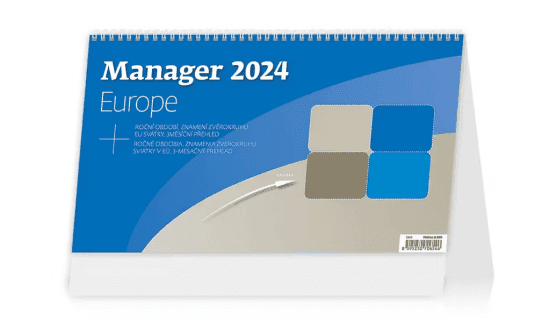 Helma 365 Plánovací kalendář Manager Europe - S60-24