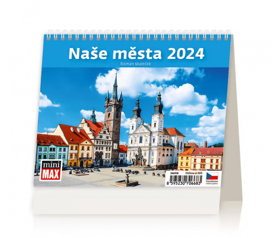 Helma 365 Kalendář MiniMax - Naše města - SM08-24