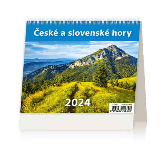 Helma 365 Kalendář MiniMax - České a slovenské hory - SM09-24