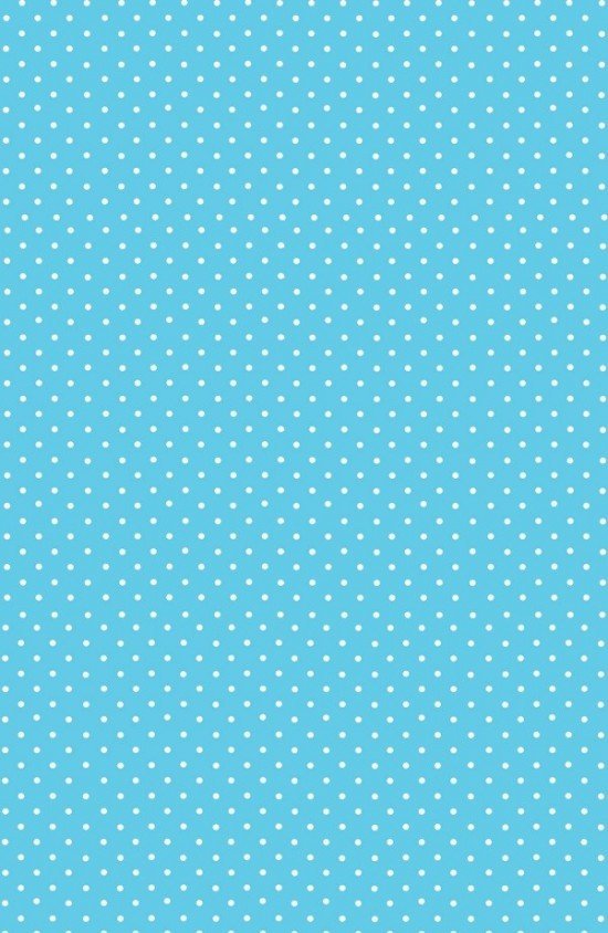 Papírový ubrus - White Dots on Blue - 120 x 180 cm - OD01 OG P 036804