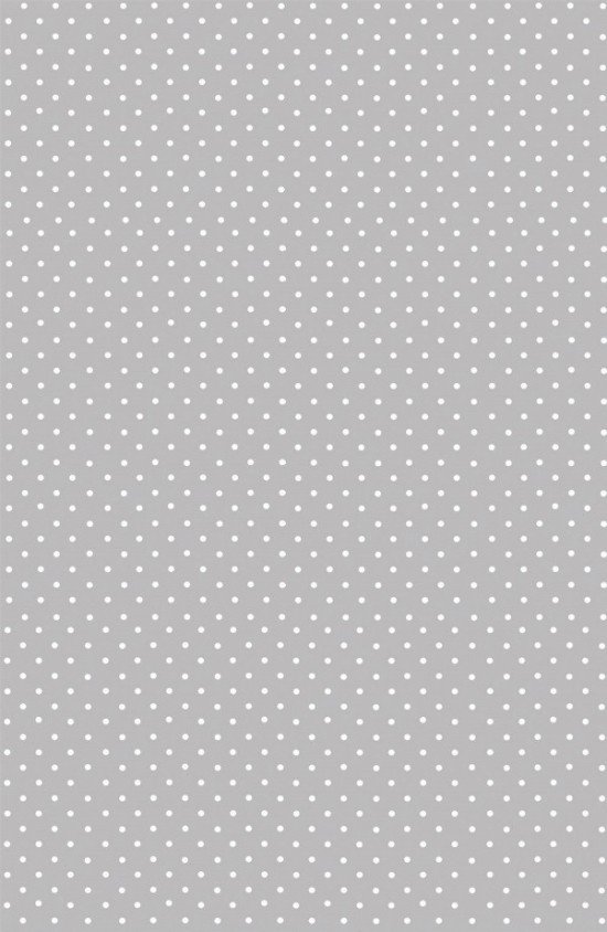 Papírový ubrus - White Dots on Grey - 120 x 180 cm - OD01 OG P 036805