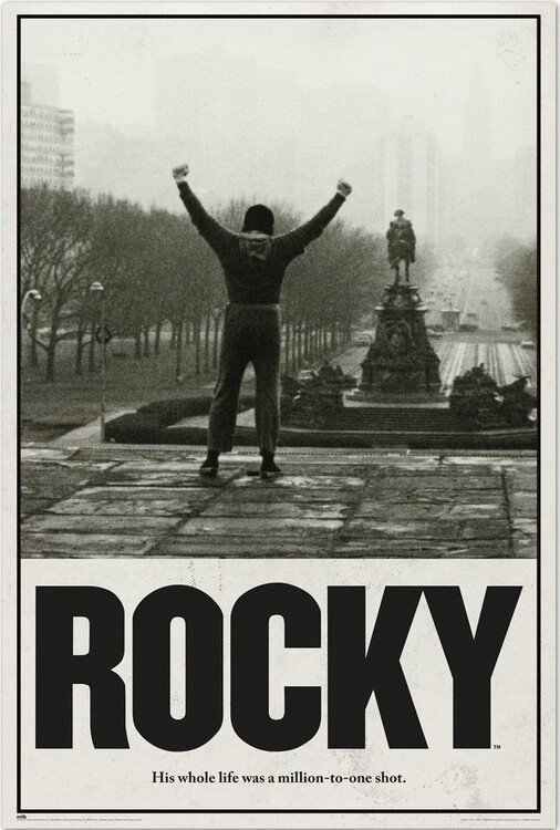 GRUPO ERIK Plakát, Obraz - Rocky Balboa - Rocky Film, (61 x 91.5 cm)