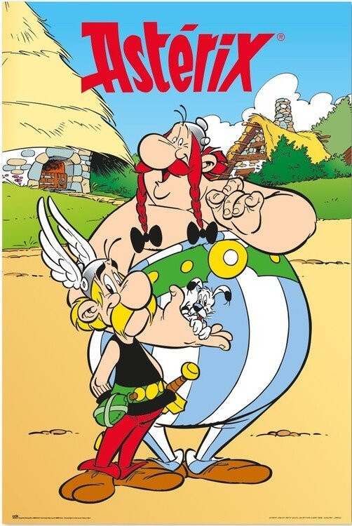 GRUPO ERIK Plakát, Obraz - Asterix and Obelix, (61 x 91.5 cm)
