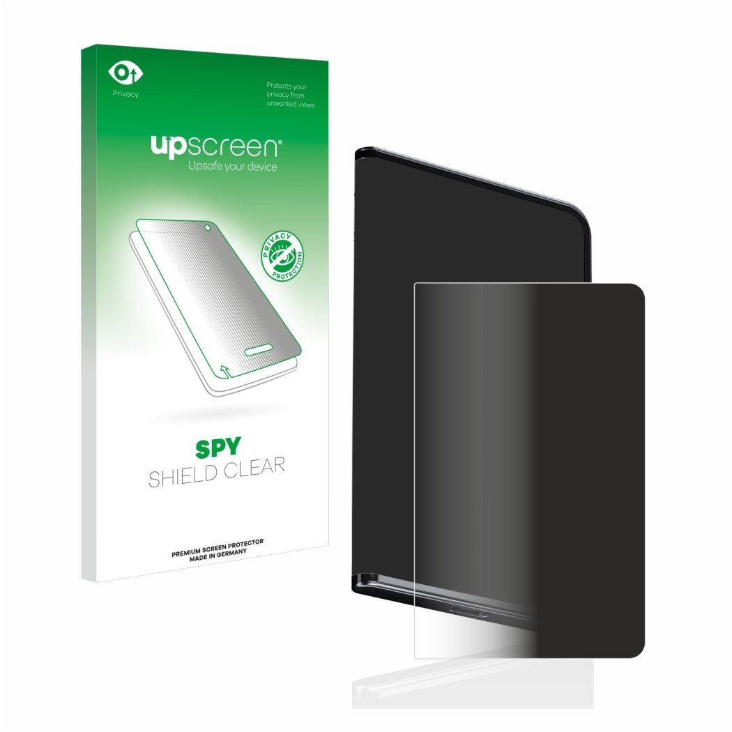 upscreen Spy Shield Clear Premium Privacy Screen Protector for Ledger Stax crypto wallet