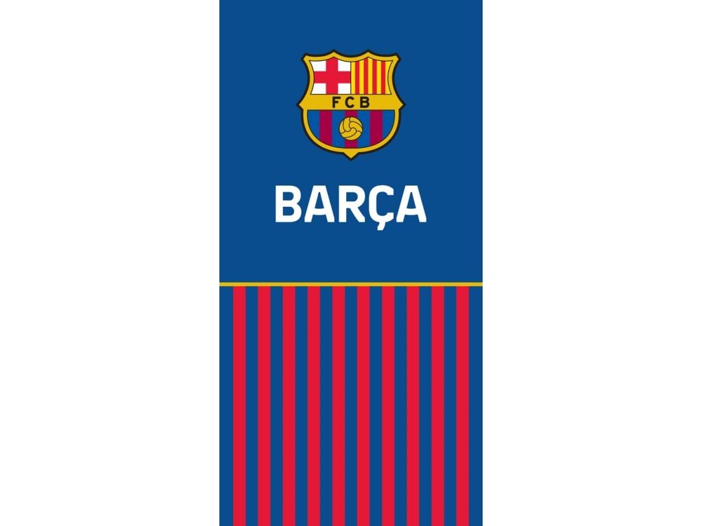 TipTrade Bavlněná froté osuška 70x140 cm - FC Barcelona La Liga