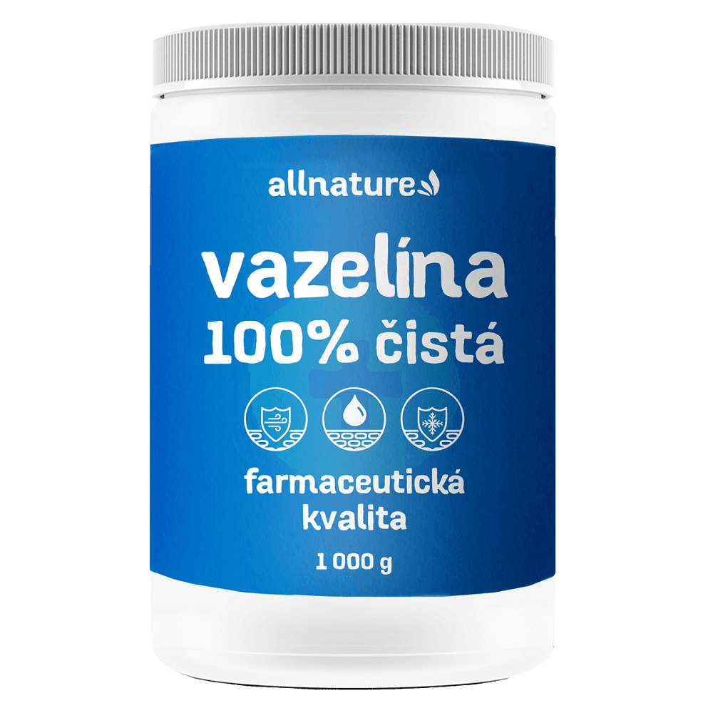 ALLNATURE Vazelína 100% čistá farmaceutická kvalita 1000 g