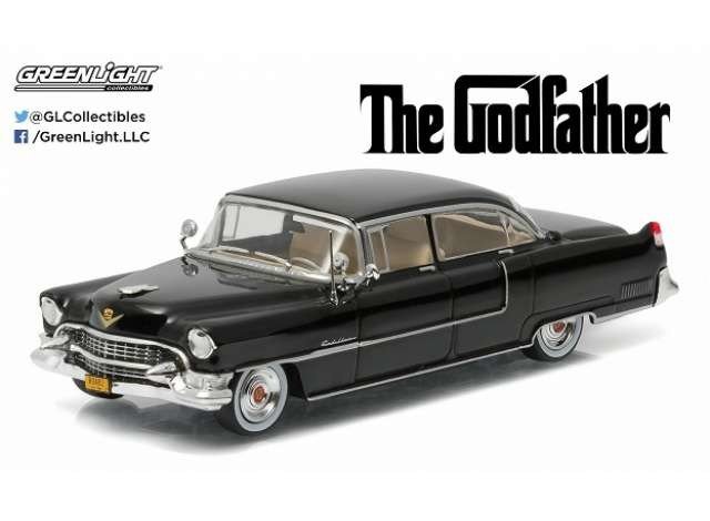 Greenlight Collectibles | The Godfather - Diecast Model 1/43 1955 Cadillac Fleetwood Series 60