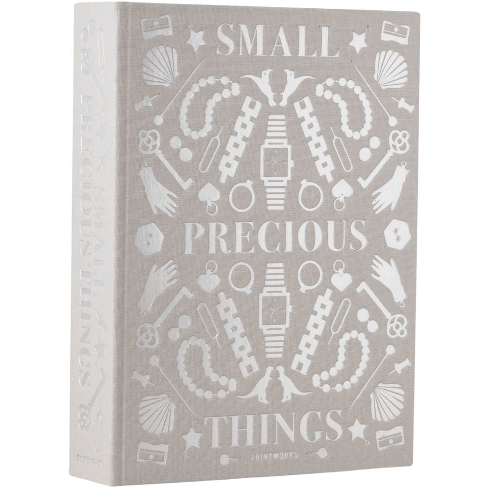 Úložný box na šperky PRECIOUS THINGS Printworks šedý