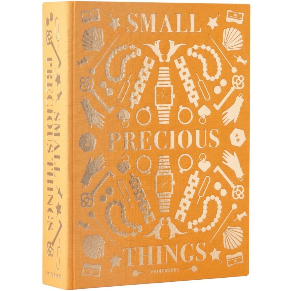 Úložný box na šperky PRECIOUS THINGS Printworks žlutý