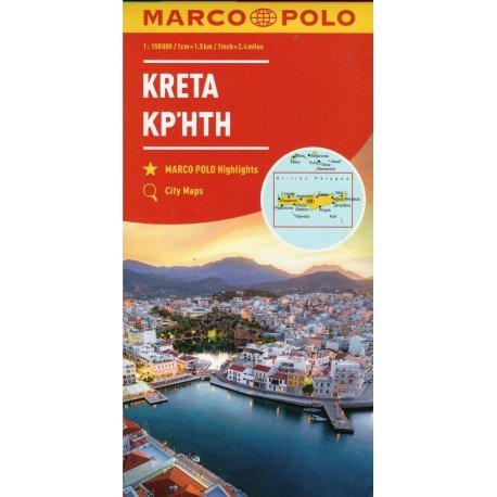 Marco Polo Kréta 1:150 000 automapa