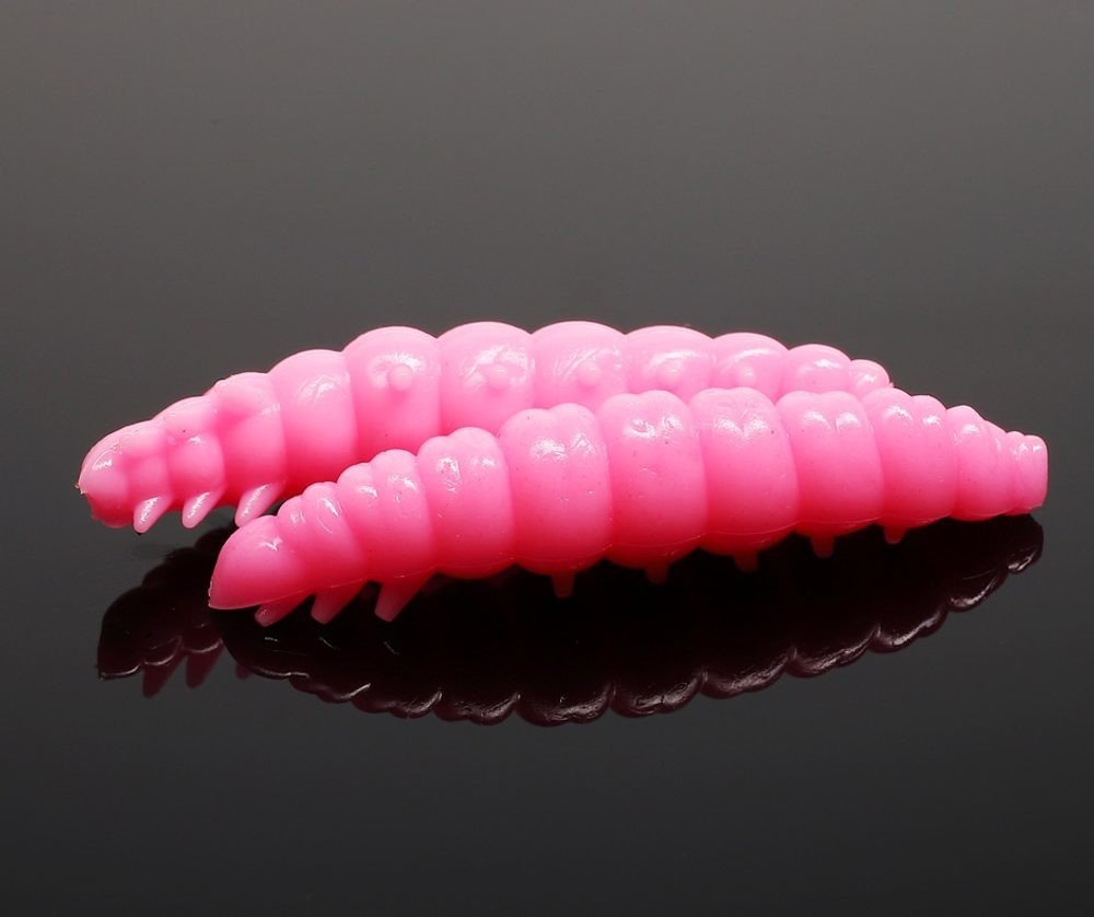Libra Lures Larva Bubble Gum - 3,5cm 12ks