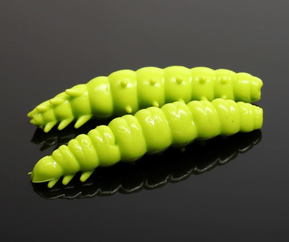 Libra Lures Larva Apple Green - 3,5cm 12ks