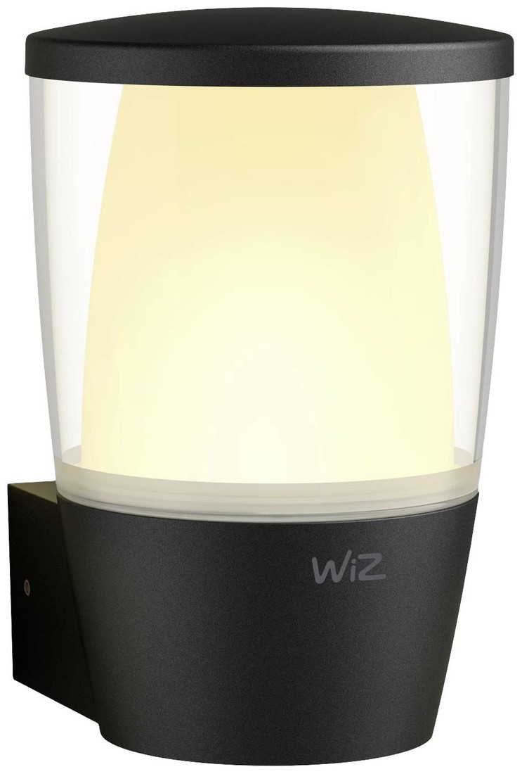 WiZ Elpas Wand B 8720169071254 venkovní nástěnné LED osvětlení   8.5 W LED černá