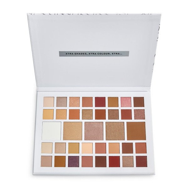 Revolution Shadow Palette X-Tra Nude paletka očních stínů  380 g