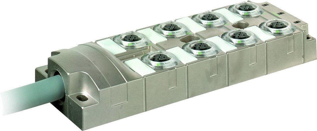 Murr Elektronik  8000-58515-4011500 aktivní box senzor/aktor stíněný rozdělovač M12 s kovovým závitem 1 ks