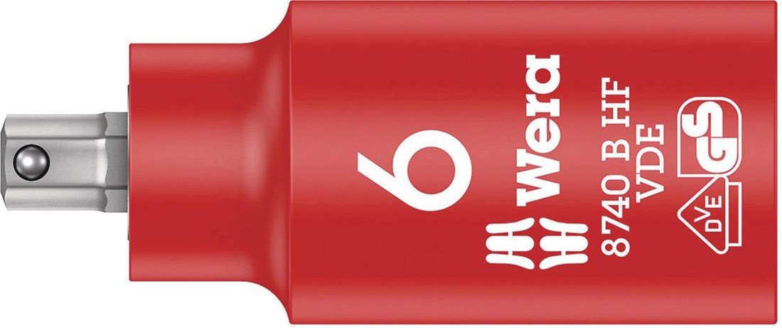 Wera  05004902001  nástrčný klíč  6 mm    1 ks 3/8