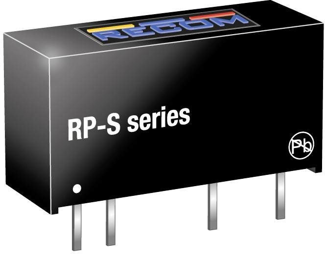 RECOM  RP-0512S  DC/DC měnič napětí do DPS    12  84 mA  1 W  Počet výstupů: 1 x  Obsahuje 1 ks