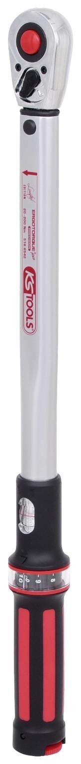 KS Tools ERGOTORQUE®precision 516.6542 momentový klíč  s ráčnou 1/2