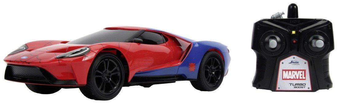 JADA TOYS 253226002 Marvel Spider-Man RC 2017 Ford GT 1:16 RC model auta elektrický sportovní auto