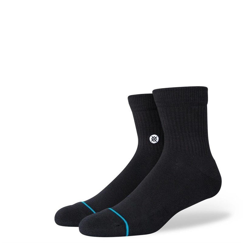 ponožky STANCE - Icon Quarter Black  (BLK)