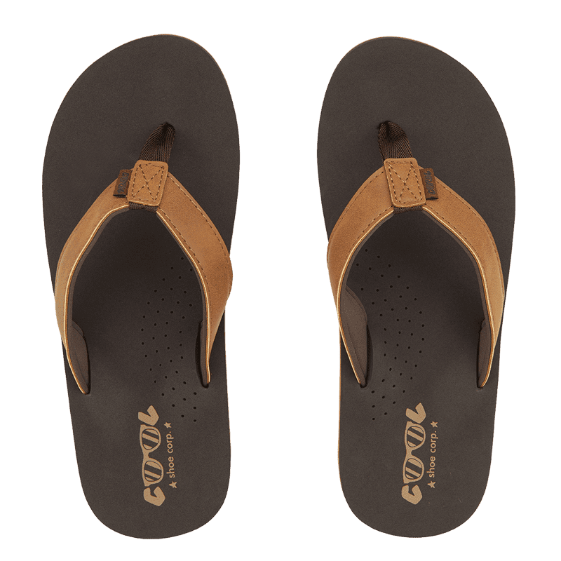 pantofle COOL - Sin Brown (BROWN) velikost: 44