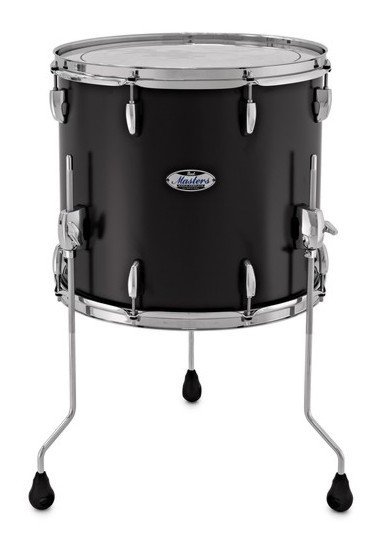 Pearl MCT1412F/C339 Masters Maple Complete 14”x12” - Matte Caviar Black