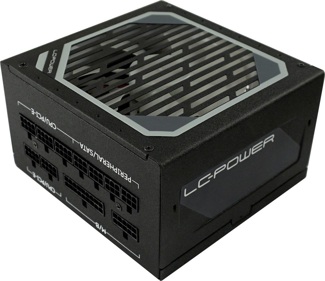 LC Power LC6850M V2.31 PC síťový zdroj 850 W ATX 80 PLUS® Gold