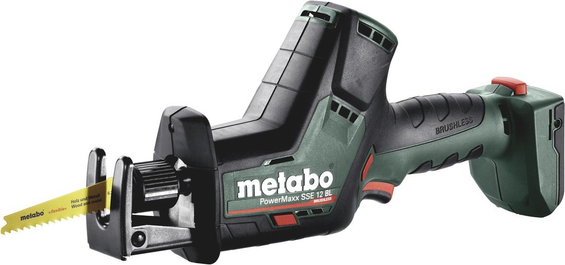 Metabo POWERMAXX SSE 12 BL akumulátorová šavlová pila 602322840 bez akumulátoru, kufřík  12 V