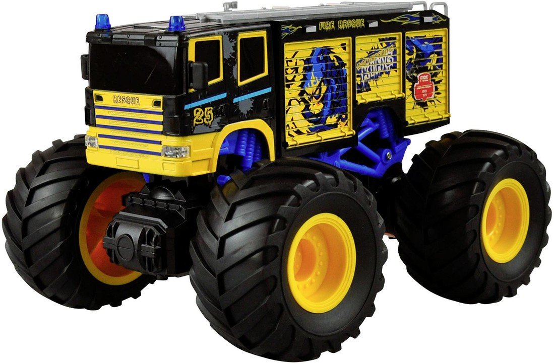 Amewi  modrá komutátorový 1:18 RC model auta elektrický monster truck zadní 2WD (4x2) RtR 2,4 GHz